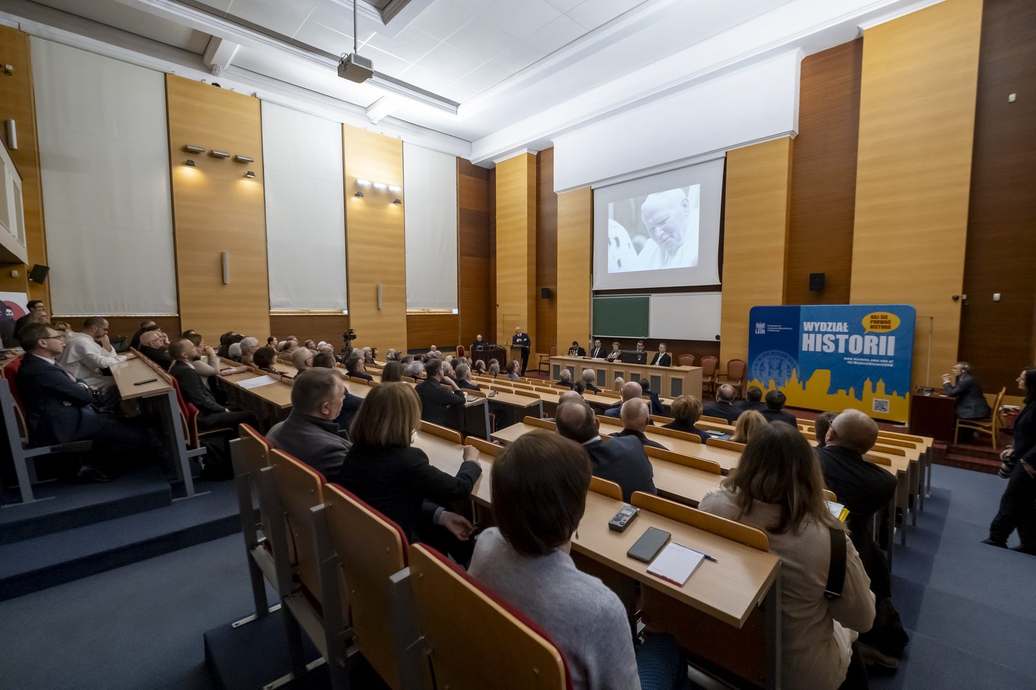 Panel historyczny „Papież i powstanie wolnego świata”