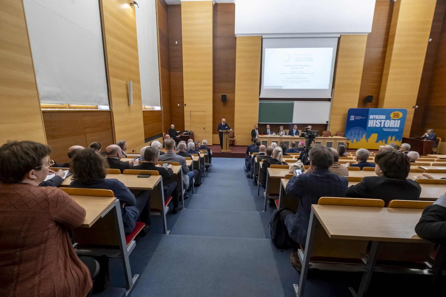 Panel historyczny „Papież i powstanie wolnego świata”